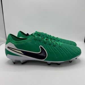 NIKE TIEMPO LEGEND ELITE FG SAMPLE PROMO CLEATS MENS SIZE 10 GREEN HJ7272-300